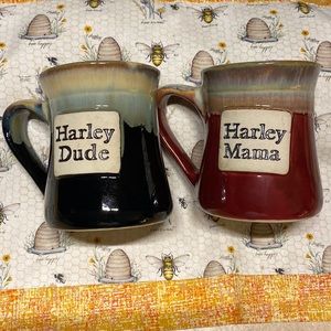 Harley Mugs (set of 2) Ceramic
